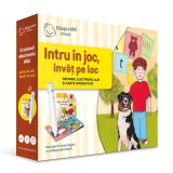 Carte interactiva si creion, Raspundel Istetel, Intru in joc, invat pe loc