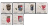 Germania 1992 - steme teritoriale, serie neuzata