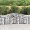 vidaXL Coșuri gabion arcuite 6 buc, 400x50x80/100 cm, fier galvanizat 3146987