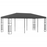 Pavilion, antracit, 3 x 6 m, material textil, vidaXL