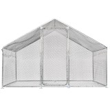 Tarc (cotet) pentru pasari 3x2x2 m MF, otel galvanizat, acoperis UV