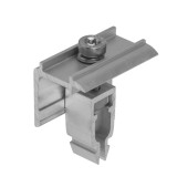 Clema de capat universala 30-40mm rapida pt. profil H 40x40mm, fixare panouri solare fotovoltaice