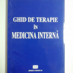 GHID DE TERAPIE IN MEDICINA INTERNA - DR. GHEORGHE TEODORESCU, DR. ALEXANDRU CIOCALTEU