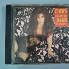 CD Cher – Cher’s Greatest Hits 1965–1992.