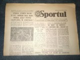 ZIARUL SPORTUL 10 IANUARIE 1985 PREZENTARE ECHIPA CHIMIA RAMNICU VALCEA