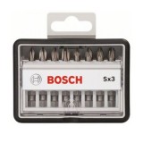 Set 8 biti Robust Line Sx Max Grip Sx PH/PZ Bosch, versiunea Extra Hard