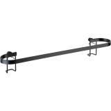 Cumpara ieftin Suport Prosop Baie Classic Plus Tip Bară Negru &ndash; 45 cm Lățime