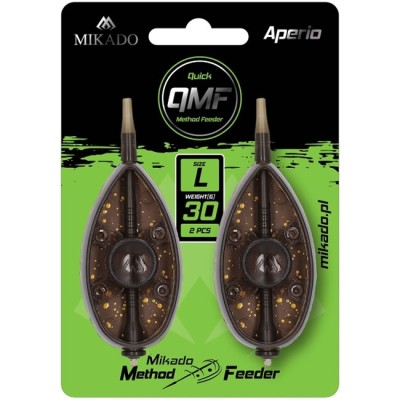 Momitor Mikado Method Feeder Aperio Q. M. F. System, Brown, Size L, 50g, 2buc/pac foto