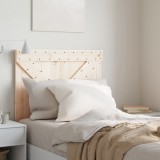 Tablie pat lemn masiv pin 80x104 cm Gossi - Suport spate, aspect rustic