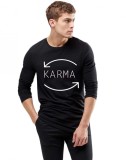 Cumpara ieftin Bluza barbati neagra - Karma - XL, THEICONIC