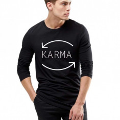 Bluza barbati neagra - Karma - L