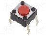 Microintrerupator 6x6x3.5mm, OFF-(ON), SPST-NO, ALPS - SKHHAQA010