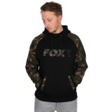 Hanorac Fox Raglan Hoody Black/Camo S