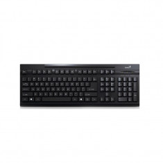 Tastatura genius kb-125 cu fir us layout neagra usb foto