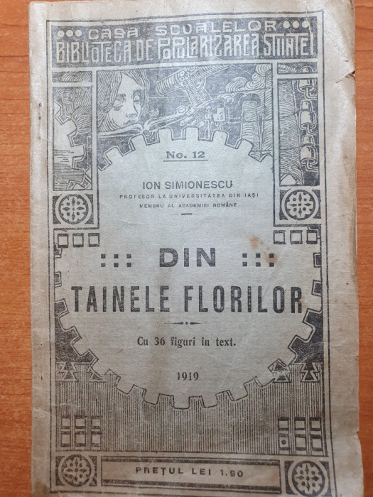 cartea din tainele florilor 1919