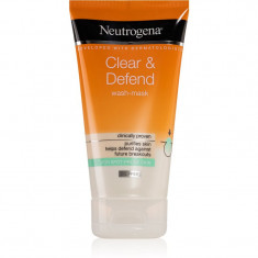 Neutrogena Clear & Defend Masca si gel de curatare 2 in 1 150 ml