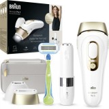 Epilator IPL Braun Silk-expert PRO 5 PL5159 Senzor automat &amp;amp; continuu Skin pro 2.0, 400.000 impulsuri, 10 niveluri de intensitate, 125 de impulsur