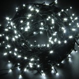 Instalatie Craciun 36m, 500 LED Alb Rece, 8 Moduri de Lumina, Interior/Exterior
