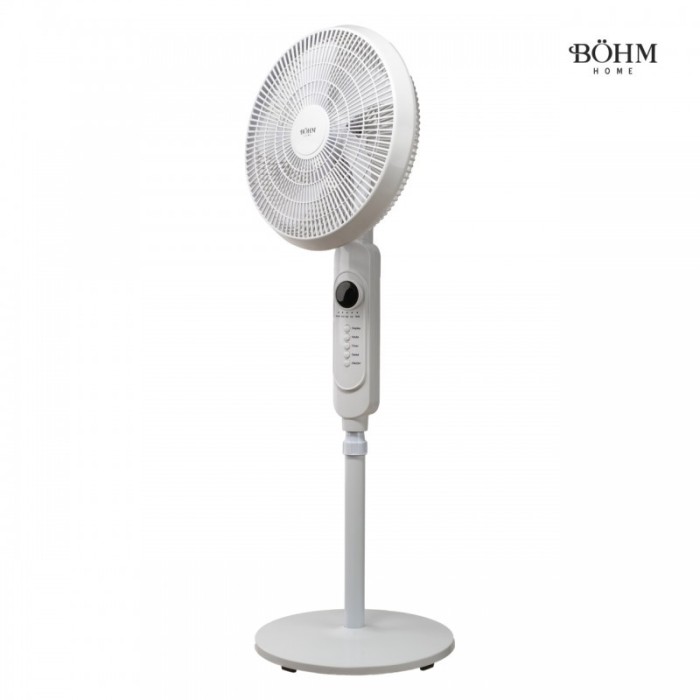 Ventilator de podea BOHM, 3 trepte, 45 W, Reglaj pe inaltime pana la 125 cm, Functie de oscilatie