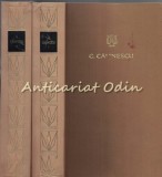 Opere Scrinul Negru VII-VIII (I, II) G. Calinescu, editura Pentru Literatura, Bucuresti 1968, Romana, Coperta Cartonata