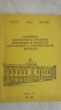 Lucrarile simpozionului national, lito, 1989, Iasi