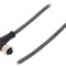 Cablu de conectare M12 5 pini unghi 10m 125VAC 4A