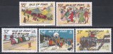 Isle of Man 1990 - Motive din cărți poștale vechi, MNH
