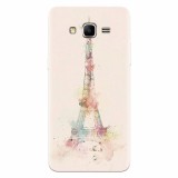 Husa silicon pentru Samsung Grand Prime, Eiffel Tower 001