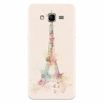Husa silicon pentru Samsung Grand Prime, Eiffel Tower 001 foto