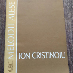 DD- Melodii alese - Ion Cristinoiu, Editura Muzicala 1979