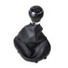 Nuca Schimbator VW Touran Golf 5 Viteze + Rama, Piele Ecologica, Diametru 13mm, Nou