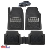 Covorase Auto TeamCar&reg; Tip Tavita Compatibile Peugeot 508 II (2018-2024) Carbon, Cauciuc