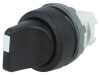 Comutator Rotativ 22mm 3 Pozitii Negru