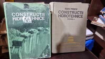 CONSTRUCTII HIDROTEHNICE - Radu Priscu (Voumul 1 si 2) foto