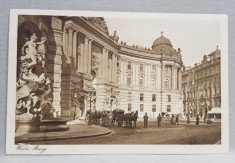 VIENA , IMAGINE DIN ORAS , CARTE POSTALA ILUSTRATA , MONOCROMA, NECIRCULATA , DATATA 1924 foto