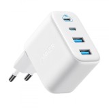 Incarcator Retea Anker Zolo, 50W, 3A, 2 x USB-A - 2 x USB-C, Alb A121EG21