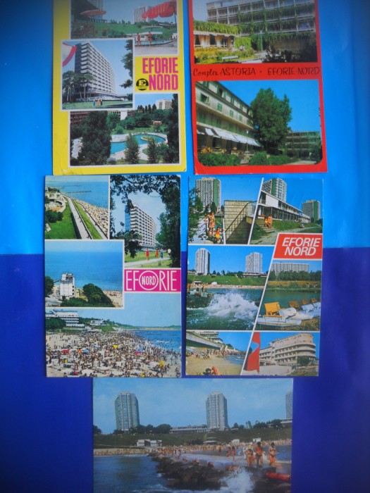HOPCT LOT NR 702 EFORIE NORD-CT-5 CARTI POSTALE-RSR-CIRCULATE
