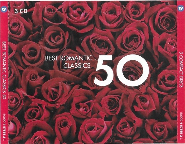 Various - 50 Best Romantic Classics, 3xCD