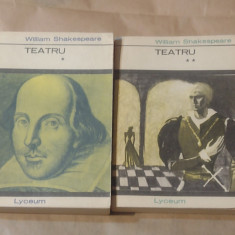 SHAKESPEARE - TEATRU vol.1.2.~ 6 piese ROMEO SI JULIETA \ REGELE LEAR \ HAMLET..