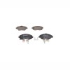 Set placute frana fata Opel Combo, 2001-2011, Corsa B, Corsa C, Meriva 2003-2010; Tigra 2004-2010; marca BOSCH 0986494625
