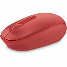 Mouse Microsoft Mobile 1850, Wireless Optic, Rosu foto