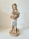 Statuetă Mare (42 cm) ARTA APLICATĂ BUCUREȘTI &ndash; Etichetă Originală
