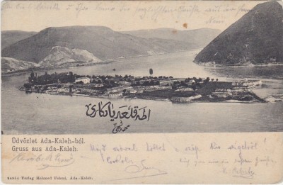 CP Insula Ada-Kaleh Ada Kaleh AdaKaleh ND(1907) foto