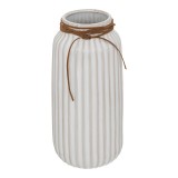 Cumpara ieftin Vaza ceramica Whiten, Pako World, Alb, 13x13x28 cm