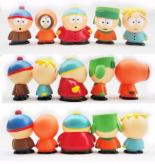 Set 5 Figurine South Park foto