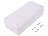 Carcasă Universală ABS Albă 89x189x50mm