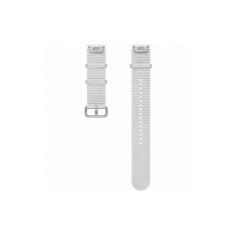 Curea Athleisure de sIlicon Samsung Galaxy Watch 7, Galaxy Watch 6, Galaxy Wach 5 / Pro, Mărime M / L, 22mm, Argintie, Blister ET-SOL31LSEGEU