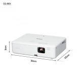 Proiector Epson CO-W01, 3LCD, 3000 Lumeni, WXGA, HD Ready, HDMI, Difuzor, Alb