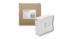 Sursă de alimentare Qoltec cu montare pe șină DIN | 20W | 12V | 1.67A | Albă | Subțire