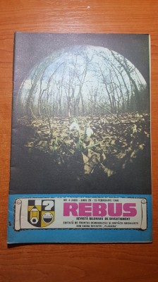 revista rebus 15 februarie 1986 foto